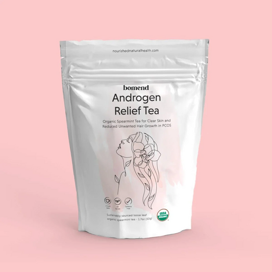 Bomend Androgen Relief Tea - 100% Certified Organic Spearmint Tea